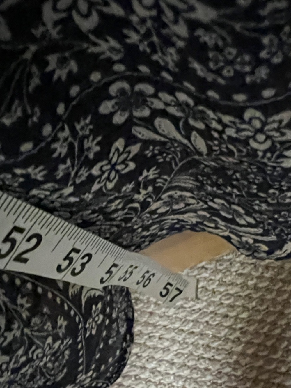 LC Lauren Conrad Navy and White Floral Dress - Picture 3 of 7